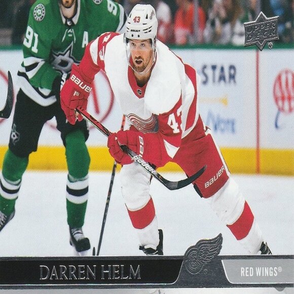 Darren Helm - 2020/2021 Upper Deck Series 2 Hockey Card - Picture 1 of 2